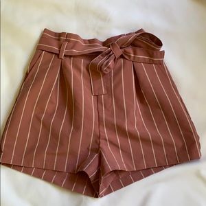 Paper bag shorts